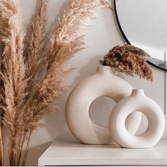 H&M Accents New Large Hm Donut Vase Poshmark